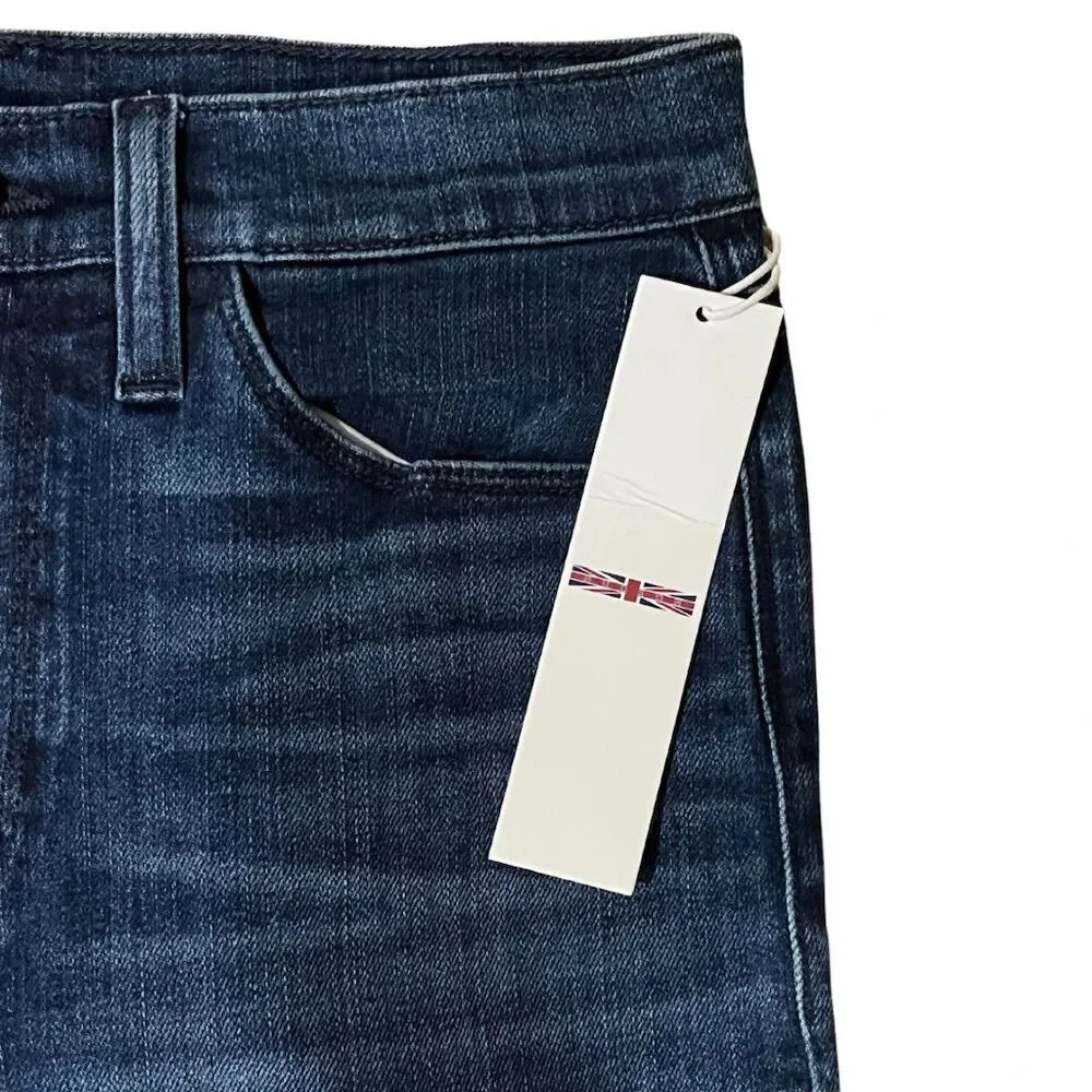 Hudson Skinny Jeans Size 26 Blue High Rise Denim - Picture 3 of 8